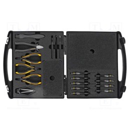 1 set x BERNSTEIN - 2285 - Kit: general purpose, Kit: paintbrush,pliers,screwdrivers ESD