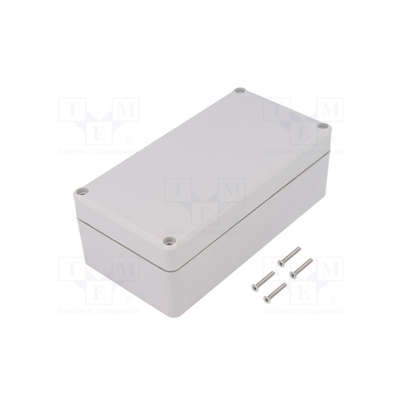 1 pcs x KRADEX - Z58JS-IP67 TM ABS - Enclosure: multipurpose, X: 82mm, Y: 158mm, Z: 54mm, ABS, grey, IP67