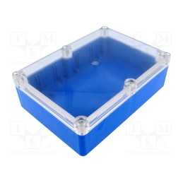 1 pcs x KRADEX - Z74H BLUE - Enclosure: multipurpose, X: 126mm, Y: 176mm, Z: 57mm, ABS, blue, IP65