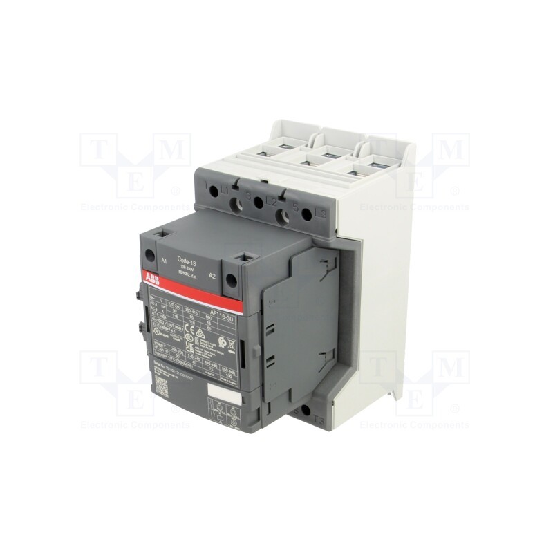 1 pcs x ABB - 1SFL427001R1311 - Contactor: 3-pole, NO x3, Auxiliary contacts: NC + NO, 160A, AF