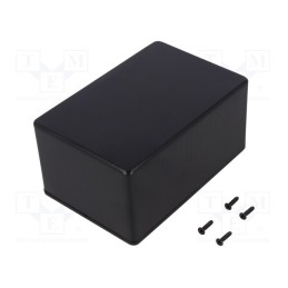 1 pcs x HAMMOND - 1591TSBK - Enclosure: multipurpose, X: 80mm, Y: 120mm, Z: 59mm, 1591S, ABS, black