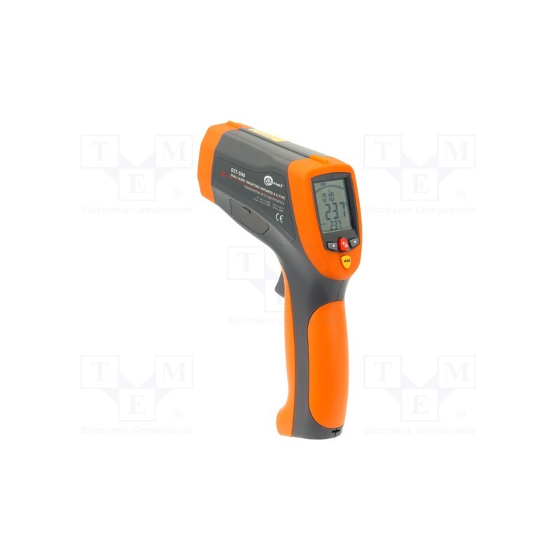 1 pcs x SONEL - WMGBDIT500 - Infrared thermometer, LCD, -50÷1600°C, Accur.(IR): ±(1% + 1°C)