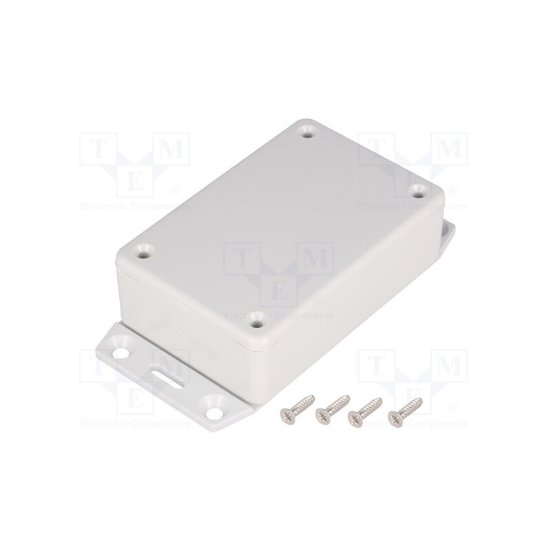 1 pcs x HAMMOND - 1591MF2SGY - Enclosure: multipurpose, X: 56mm, Y: 85mm, Z: 27mm, 1591, ABS, grey