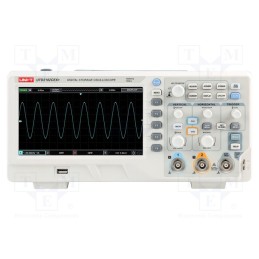 1 pcs x UNI-T - UTD2102CEX+ - Oscilloscope: digital, Ch: 2, 100MHz, 1Gsps, 64kpts, 2n÷50s/div