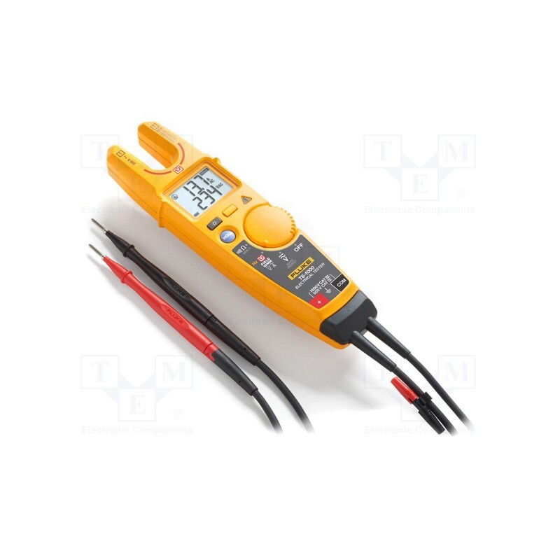 1 pcs x FLUKE - FLK-T6-1000 - Tester: electrical, LCD, VAC: 1÷1000V, VDC: 1÷1000V, I AC: 200A, IP52