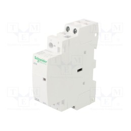 1 pcs x SCHNEIDER ELECTRIC - A9C40225 - Contactor: 2-pole installation, 25A, 230÷240VAC, NO x2, IP20, 500V
