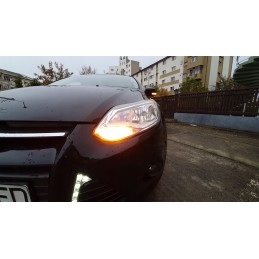 Bulb p21w 144 led orange 4014 ba15s