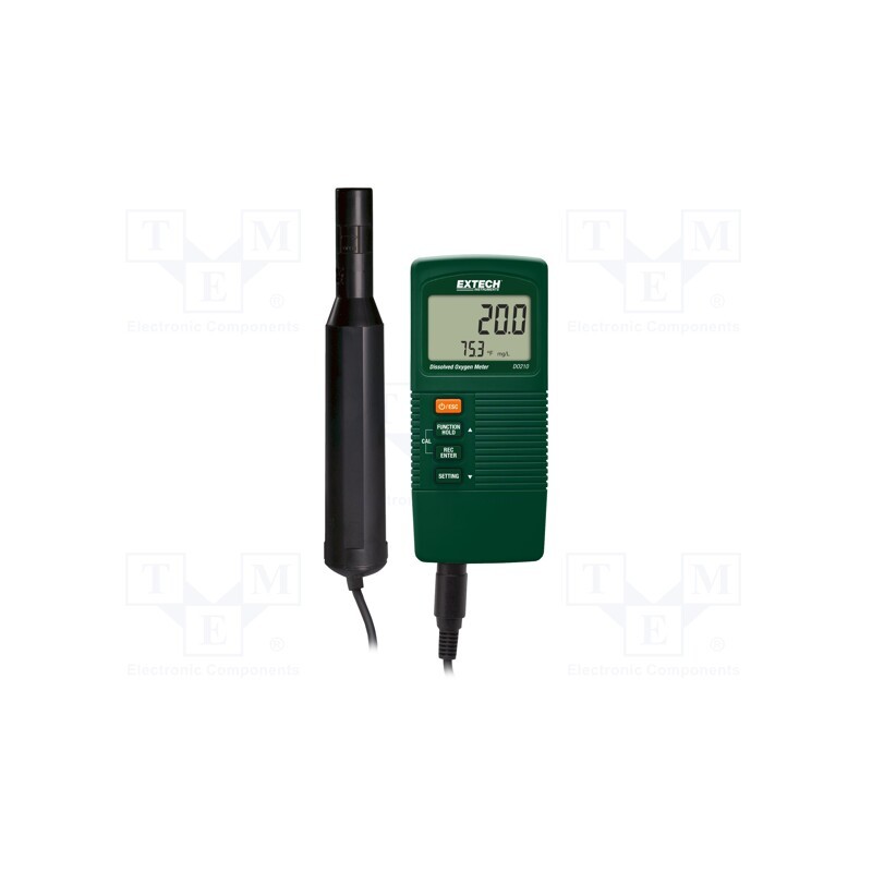 1 pcs x EXTECH - DO210 - Meter: oxygen analyzer, Equipment: case,test lead,probe