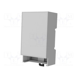 1 pcs x ITALTRONIC - 35.0312000.BL - Enclosure: for DIN rail mounting, Y: 90mm, X: 53.3mm, Z: 32mm, grey