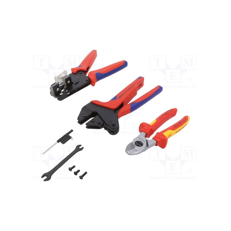 1 set x KNIPEX - 97 91 03 - Kit: for photovoltaics