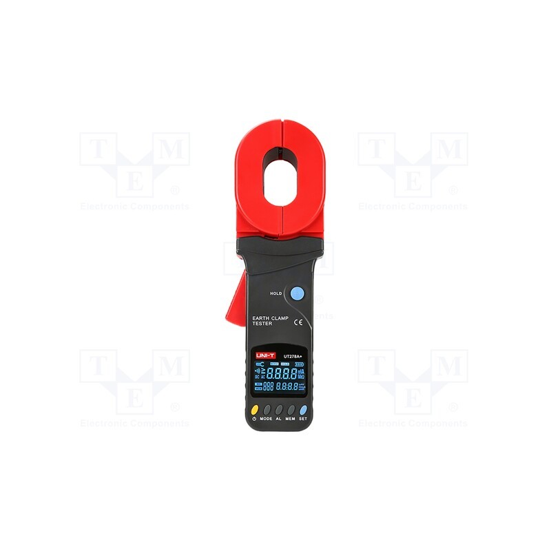 1 pcs x UNI-T - UT276A+ - Meter: grounding resistance, LCD, Øcable: 32mm, Illumin: yes