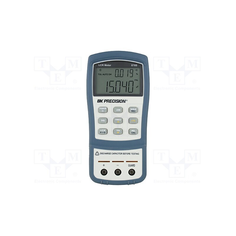 1 pcs x B&K PRECISION - BK878B - LCR meter, LCD, (10000),(40000), 1,5x/s, 40pF÷20mF, 120Hz,1kHz