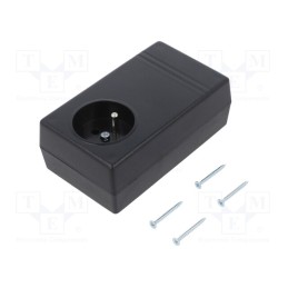 1 pcs x KRADEX - Z31 ABS - Enclosure: for power supplies, X: 71mm, Y: 120mm, Z: 45mm, ABS, black