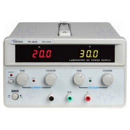 1 pcs x TWINTEX - TP-3020 - Power supply: laboratory, single-channel,linear, 0÷30VDC, 0÷20A