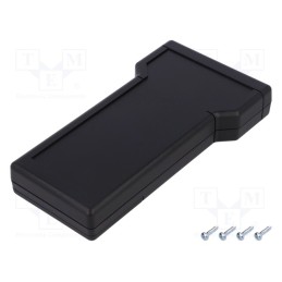 1 pcs x TEKO - TBT-B.9 -AS - Enclosure: for devices with displays, X: 88mm, Y: 163mm, Z: 25mm