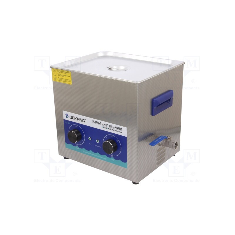 1 pcs x - DK-1000H - Ultrasonic washer, 300x240x150mm, 40kHz, 20÷80°C, 230VAC, Plug: EU