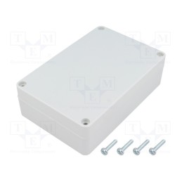 1 pcs x MASZCZYK - KM-177IG - Enclosure: multipurpose, X: 90mm, Y: 135mm, Z: 40mm, ABS, grey, IP65