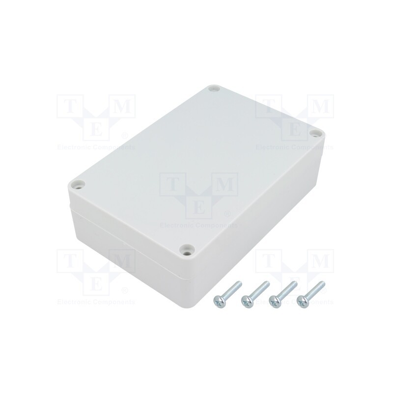 1 pcs x MASZCZYK - KM-177IG - Enclosure: multipurpose, X: 90mm, Y: 135mm, Z: 40mm, ABS, grey, IP65