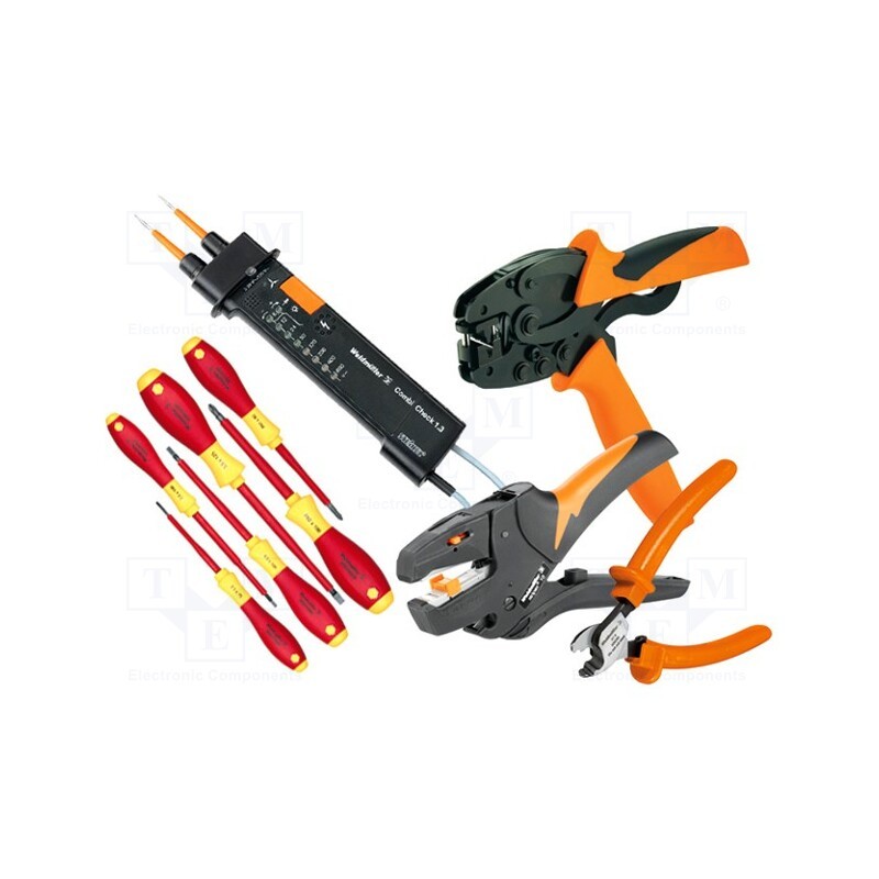 1 set x WEIDMu00dcLLER - 9201650000 - Kit: general purpose, Wire: round,flat, 0.08÷10mm2, 10pcs.