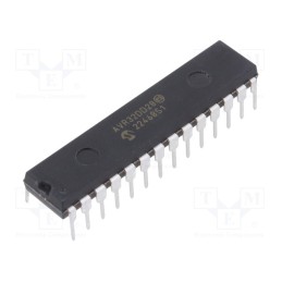 1 pcs x MICROCHIP TECHNOLOGY - AVR32DD28-I/SP - IC: AVR microcontroller, SPDIP28, Ext.inter: 23, Cmp: 1, AVR32