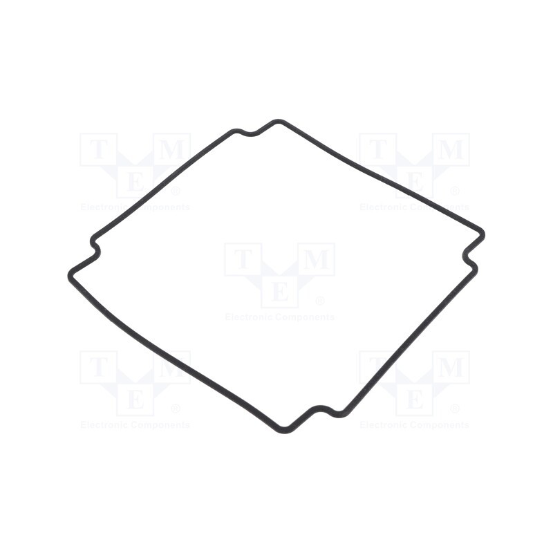 1 set x HAMMOND - 1554QGASKET - Gasket, for enclosures, HM-1554Q, Kit: rubber gasket x2, 2pcs.