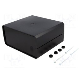 1 pcs x MASZCZYK - KM-85 BK - Enclosure: with panel, X: 160mm, Y: 180mm, Z: 85mm, ABS, black