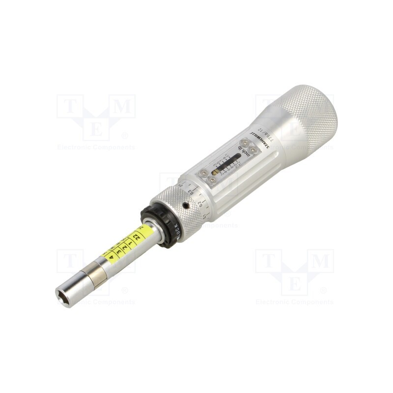 1 pcs x STAHLWILLE - 51460012 - Screwdriver, torque, TORSIOMAX, 157mm, Mounting: 1/4' (F6,3mm)