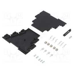 1 pcs x ITALTRONIC - 209.020101 - Enclosure: for DIN rail mounting, Y: 77.9mm, X: 6.2mm, Z: 99.1mm