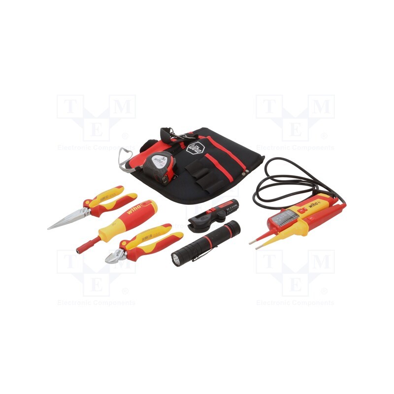 1 set x WIHA - 45419 - Kit: general purpose, for electricians, Kind: insulated, 14pcs.