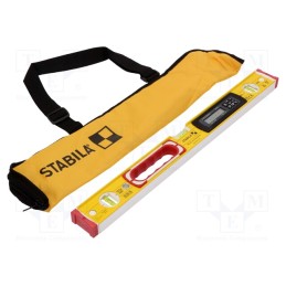 1 pcs x STABILA - 17670 - Electronic level, L: 610mm, IP65, Kit: carrying case