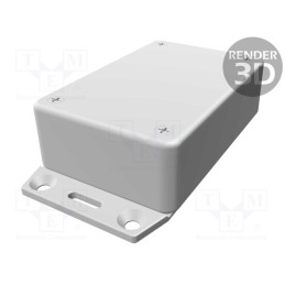 1 pcs x HAMMOND - 1591MF2BK - Enclosure: multipurpose, X: 56mm, Y: 86mm, Z: 27mm, 1591, ABS, black