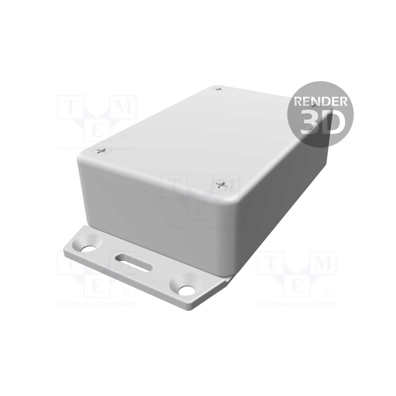 1 pcs x HAMMOND - 1591MF2BK - Enclosure: multipurpose, X: 56mm, Y: 86mm, Z: 27mm, 1591, ABS, black