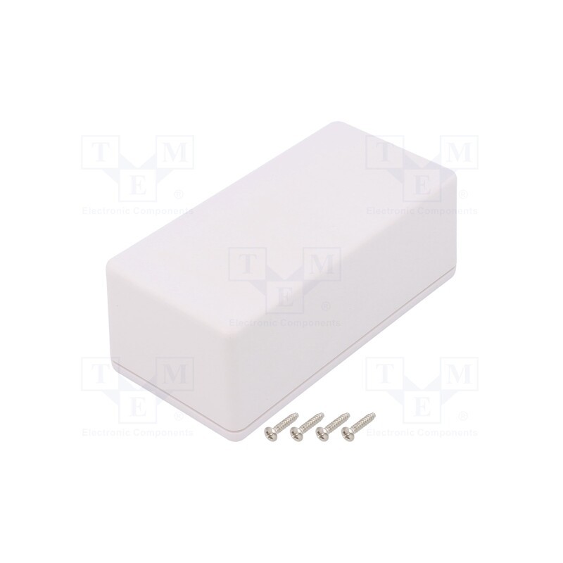 1 pcs x TAKACHI - TWN7-3-13W - Enclosure: multipurpose, X: 65mm, Y: 130mm, Z: 25.6mm, TWN, ABS, white