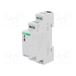 1 pcs x F&F - BIS-411-LED-24V - Relay: installation, bistable,impulse,inrush, NO, 16A, -25÷50°C