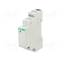 1 pcs x F&F - PK-2Z-LED-24V - Relay: installation, impulse, NO, Ucoil: 24VAC,24VDC, -25÷50°C