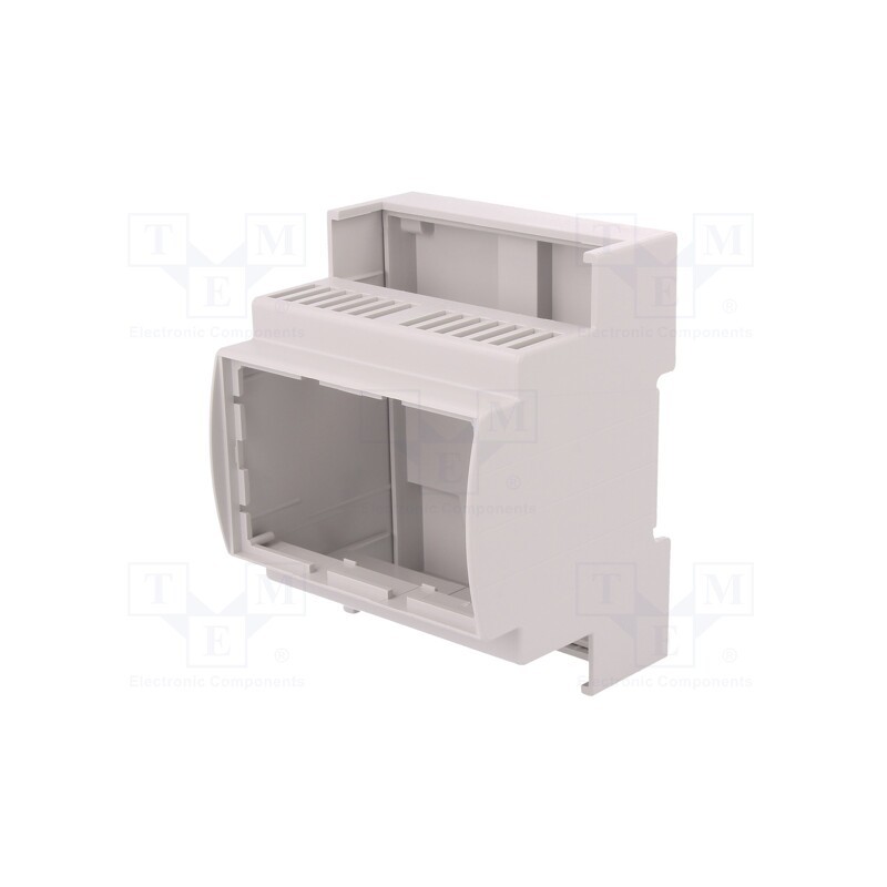 1 pcs x ITALTRONIC - 25.0402000.BL - Enclosure: for DIN rail mounting, Y: 90mm, X: 71.3mm, Z: 62mm, grey