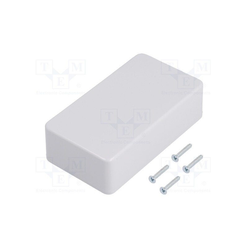 1 pcs x TEKO - COFFER 1.5 - Enclosure: multipurpose, X: 55mm, Y: 100mm, Z: 29mm, COFFER, ABS, grey