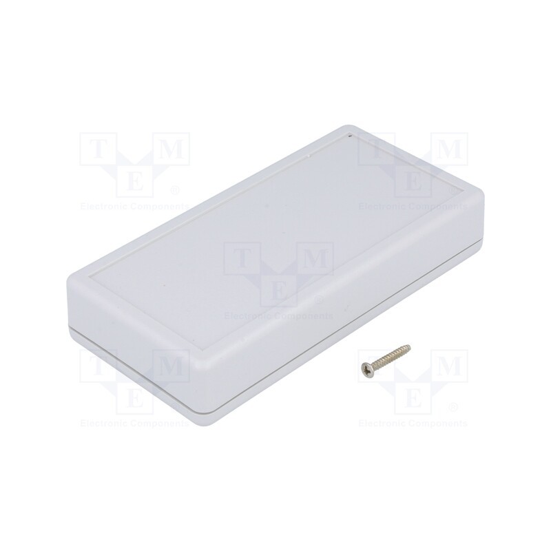 1 pcs x HAMMOND - 1599BSGYBAT - Enclosure: multipurpose, X: 65mm, Y: 130mm, Z: 25mm, 1599, ABS, grey