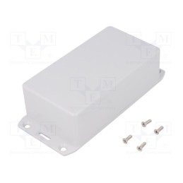 1 pcs x HAMMOND - 1591CFLGY - Enclosure: multipurpose, X: 65mm, Y: 120mm, Z: 40mm, 1591, ABS, grey