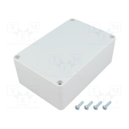 1 pcs x MASZCZYK - KM-176IG - Enclosure: multipurpose, X: 90mm, Y: 135mm, Z: 50mm, ABS, grey, IP65
