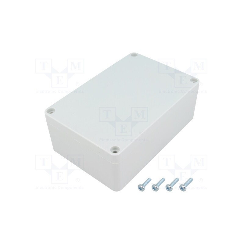 1 pcs x MASZCZYK - KM-176IG - Enclosure: multipurpose, X: 90mm, Y: 135mm, Z: 50mm, ABS, grey, IP65