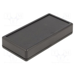 1 pcs x HAMMOND - 1599BBK - Enclosure: multipurpose, X: 65mm, Y: 130mm, Z: 25mm, 1599, ABS, black