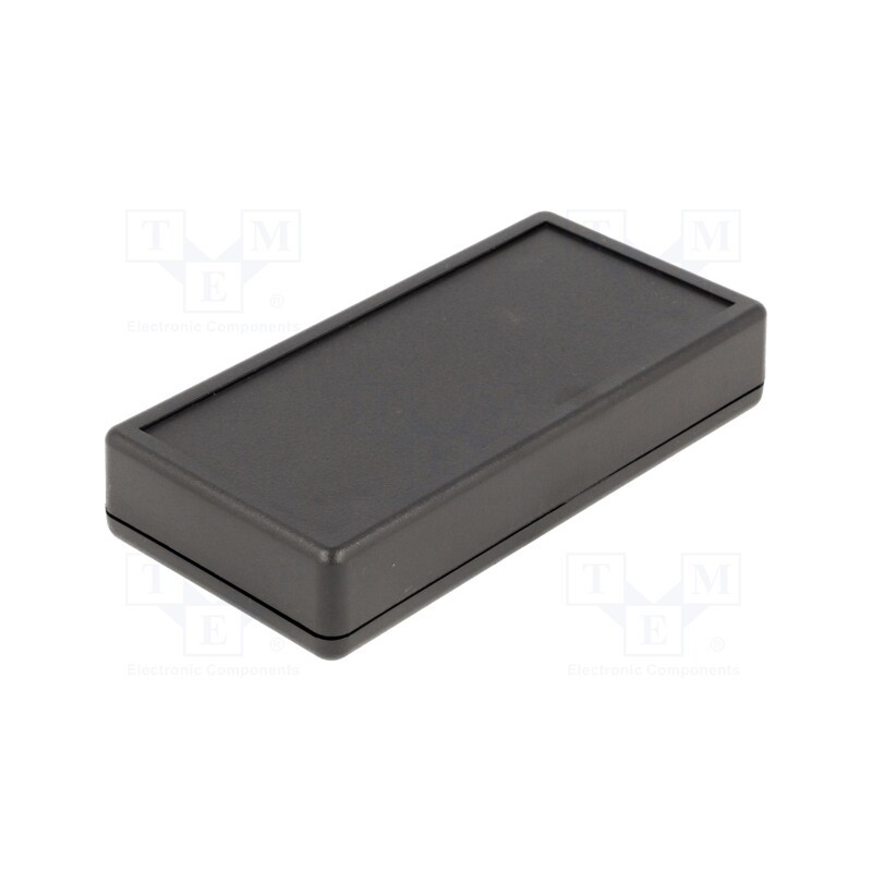 1 pcs x HAMMOND - 1599BBK - Enclosure: multipurpose, X: 65mm, Y: 130mm, Z: 25mm, 1599, ABS, black
