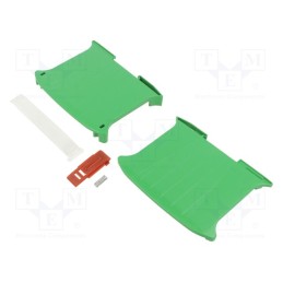 1 pcs x ITALTRONIC - 10.0060175 - Enclosure: for DIN rail mounting, Y: 101mm, X: 17.5mm, Z: 80.2mm