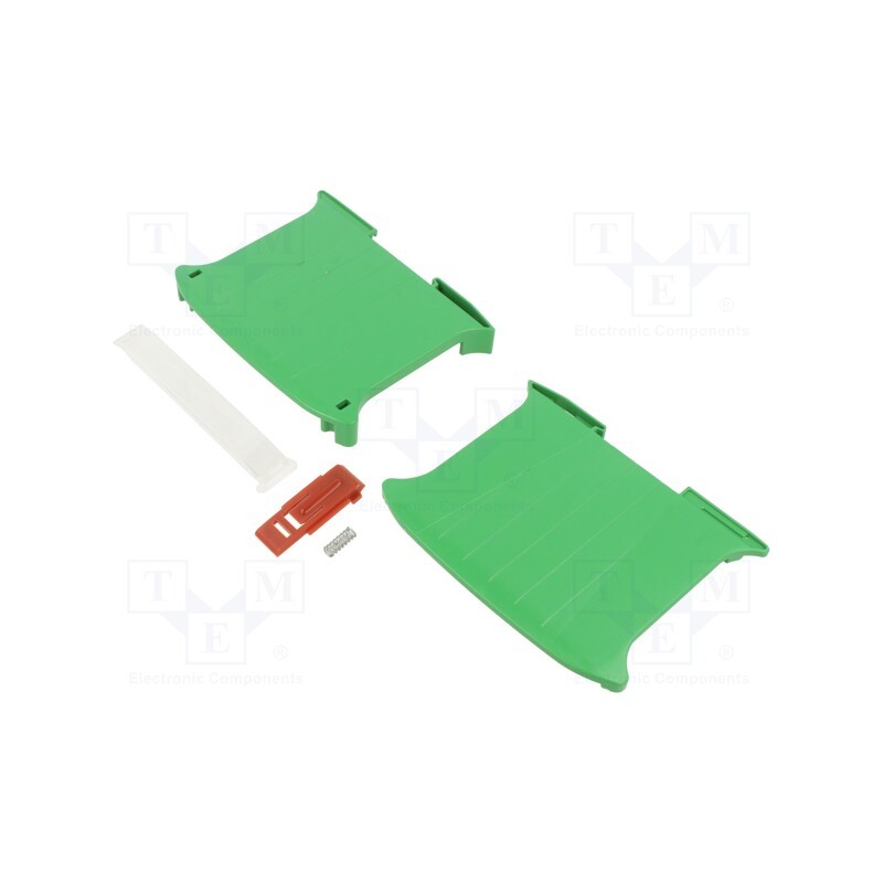 1 pcs x ITALTRONIC - 10.0060175 - Enclosure: for DIN rail mounting, Y: 101mm, X: 17.5mm, Z: 80.2mm