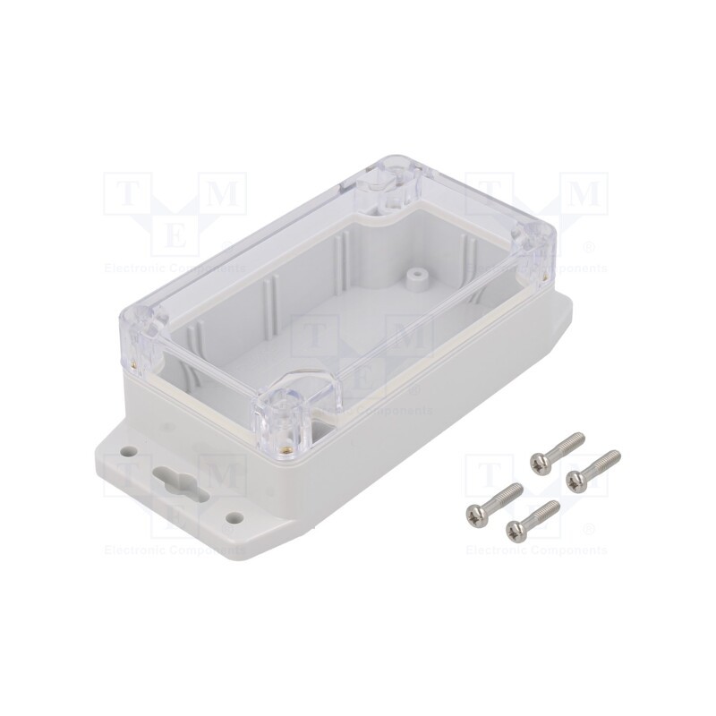 1 pcs x GAINTA - G203CMF-IP67 - Enclosure: multipurpose, X: 65mm, Y: 115mm, Z: 40mm, polycarbonate