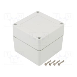 1 pcs x KRADEX - ZP90.90.75SJ TM ABS - Enclosure: multipurpose, X: 90mm, Y: 90mm, Z: 75mm, ZP, ABS, IP67