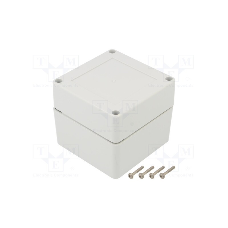 1 pcs x KRADEX - ZP90.90.75SJ TM ABS - Enclosure: multipurpose, X: 90mm, Y: 90mm, Z: 75mm, ZP, ABS, IP67