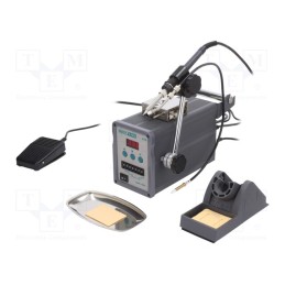 1 pcs x QUICK - QUICK 376D - Soldering station, Station power: 90W, 200÷450°C, ESD