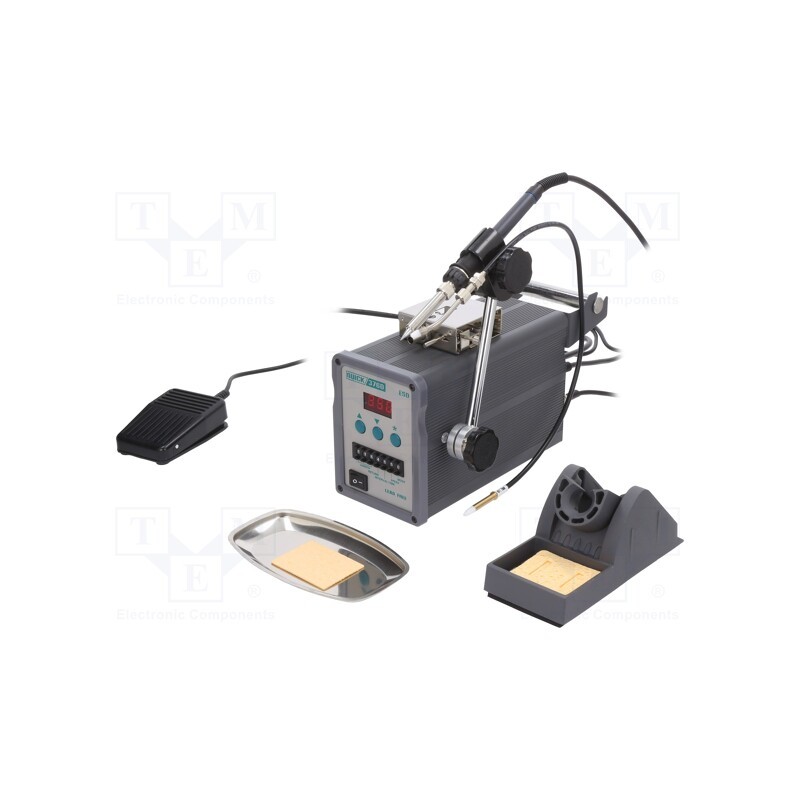 1 pcs x QUICK - QUICK 376D - Soldering station, Station power: 90W, 200÷450°C, ESD